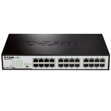 سوئیچ 24 پورت گیگابیتی و غیر مدیریتی و دسکتاپ دی لینک مدل DGS-1024D